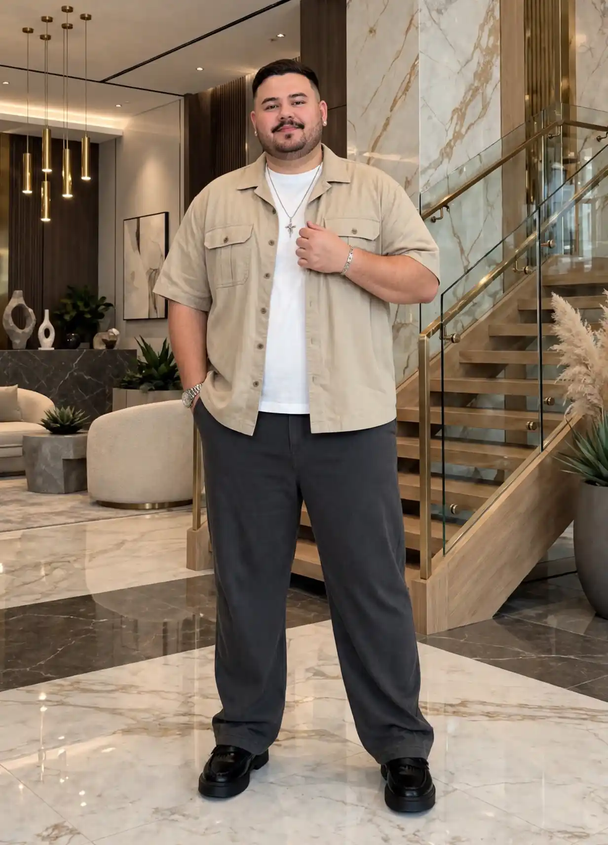 13 Wardrobe Essentials Every Plus Size Man Needs Worth Saving Right Now 7 6. Big Men Basics