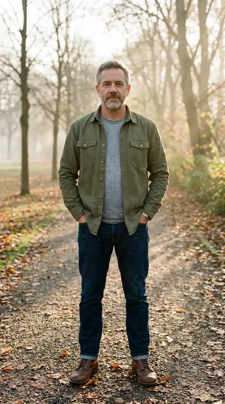 7‑Day Minimalist Wardrobe for Men Over 40 (No Fashion Stress) 10 Day 6 the weekend outfit that is not sweatpants