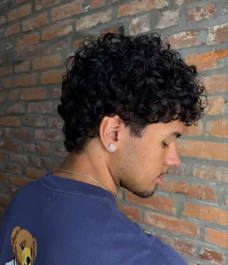 Short Curly Hair for Men: 23 Low-Effort Styles 8 Grown-Out Curls With No Fade at All