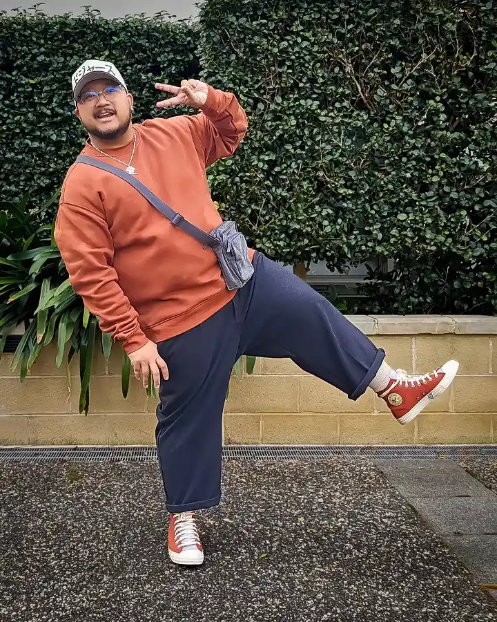 2. Match Your High Tops to Your Sweatshirt, Not Your Pants