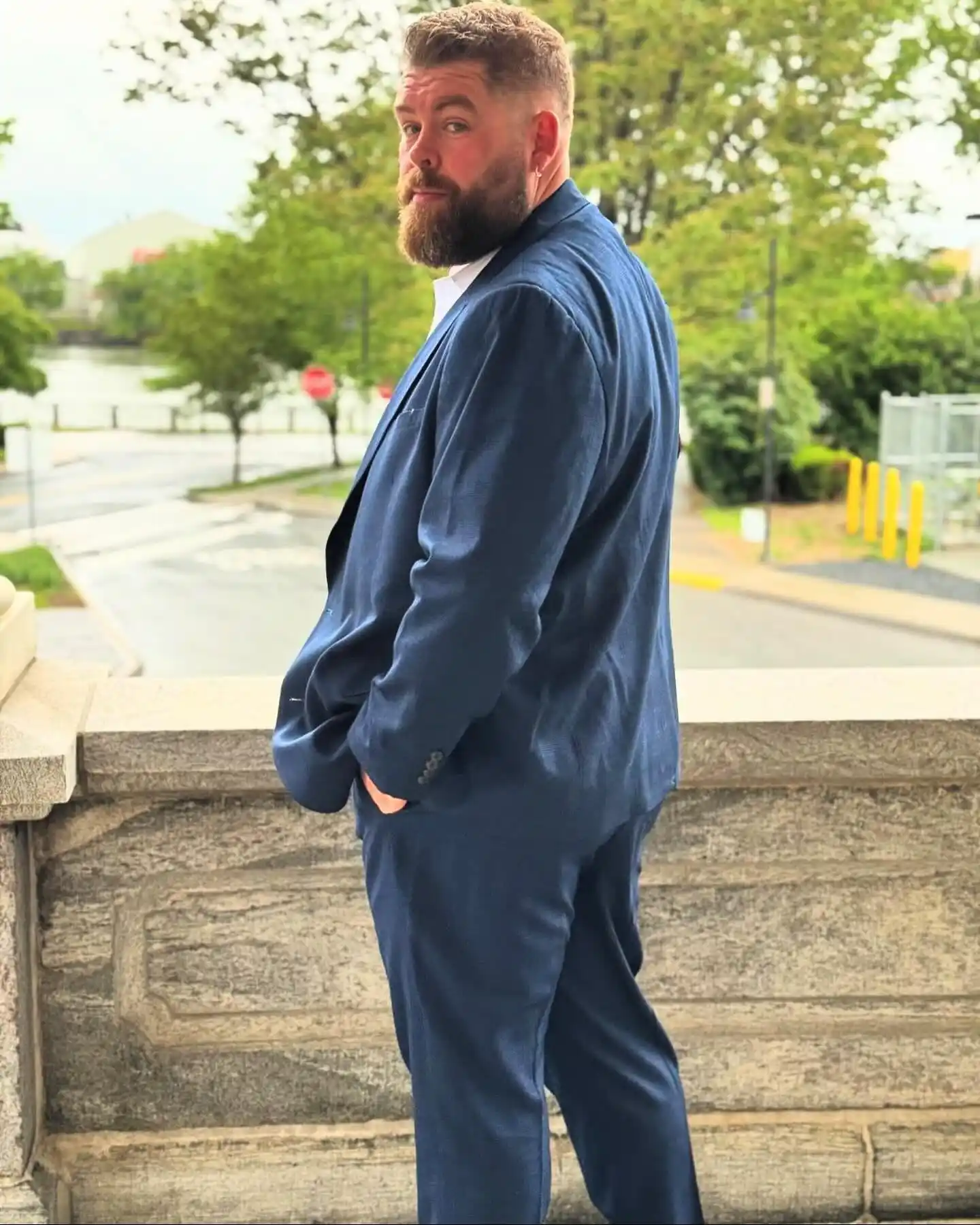 18 Big Guy Fashion Ideas Worth Saving Right Now 4 3. Let A Well Cut Suit Do The Talking