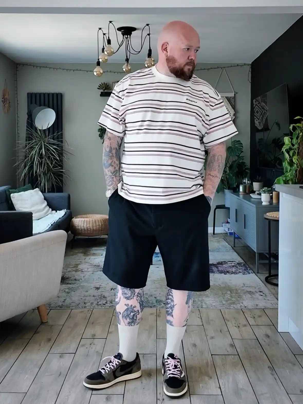 18 Big Guy Fashion Ideas Worth Saving Right Now 7 6. Stop Avoiding Horizontal Stripes
