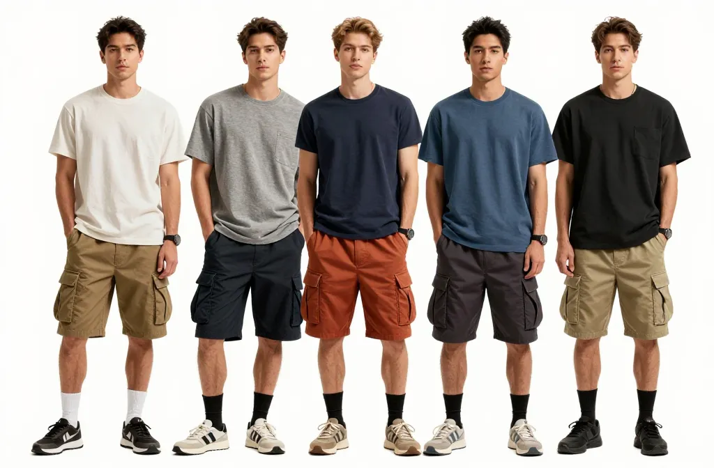 15 Cargo Shorts Outfit Combinations for Men That Actually Look Stylish 1 15 Cargo Shorts Outfit Combinations for Men That Actually Look Stylish