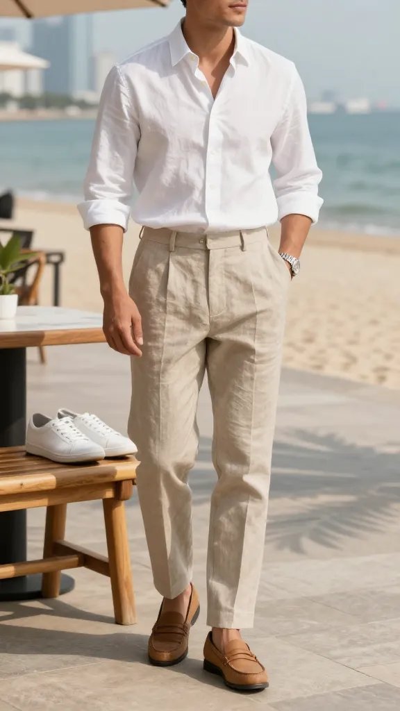 10 Mens Linen Pants Outfits That Feel Relaxed Yet Polished 2 Item 1