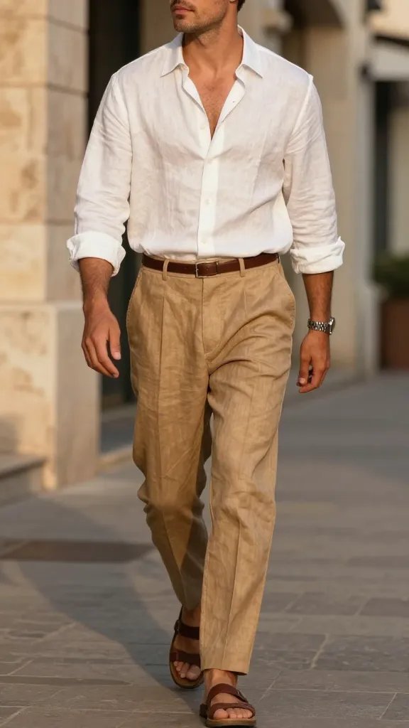 10 Mens Linen Pants Outfits That Feel Relaxed Yet Polished 5 Item 4