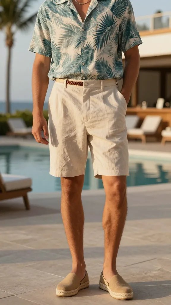 9 Linen Shorts Men Outfits That Scream Effortless Summer Style 3 Item 2