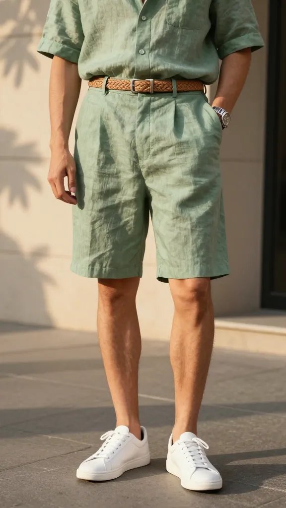 9 Linen Shorts Men Outfits That Scream Effortless Summer Style 6 Item 5