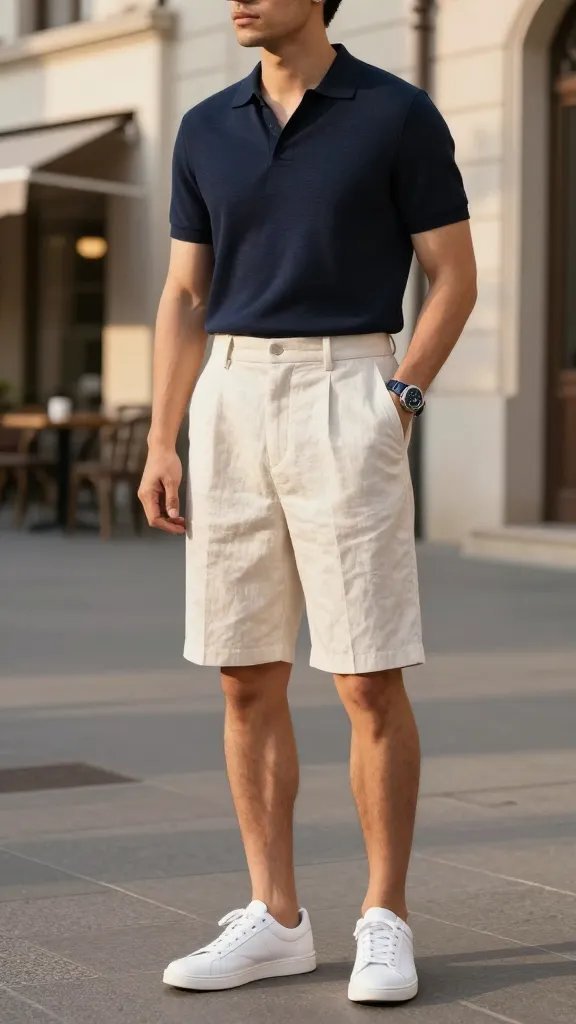 9 Linen Shorts Men Outfits That Scream Effortless Summer Style 7 Item 6