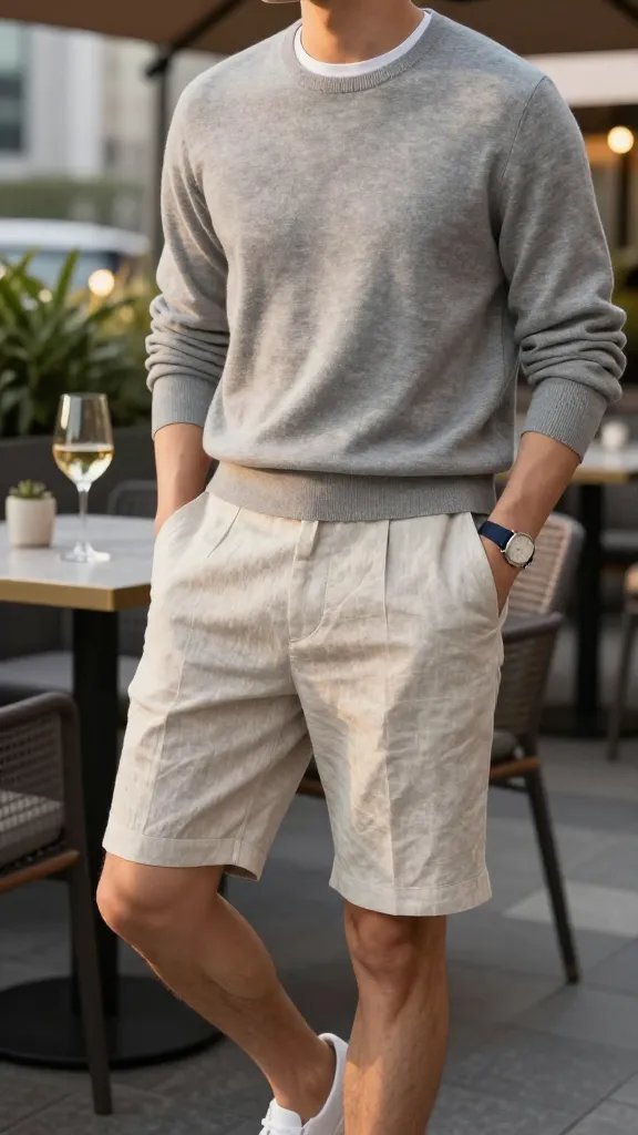 9 Linen Shorts Men Outfits That Scream Effortless Summer Style 8 Item 7