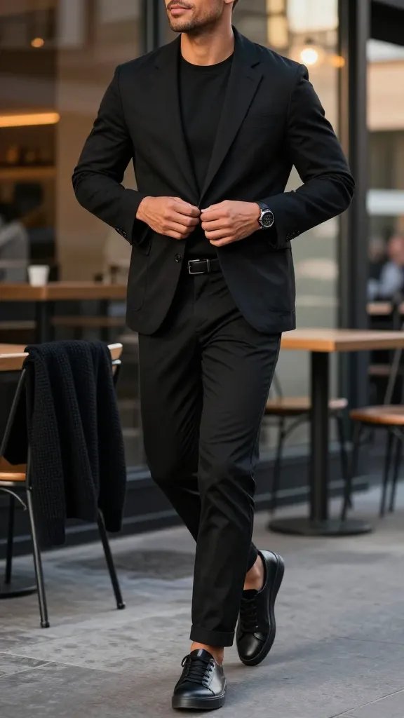 10 Powerful Black Outfits Men Can Wear Day Or Night That Turn Heads 10 Item 9
