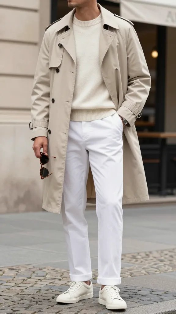 12 Cool White Pants Outfit Men Ideas That Instantly Elevate Your Style 10 Item 9