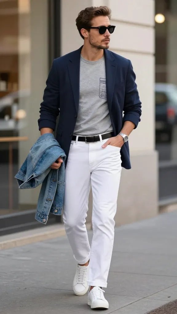 12 Cool White Pants Outfit Men Ideas That Instantly Elevate Your Style 11 Item 10