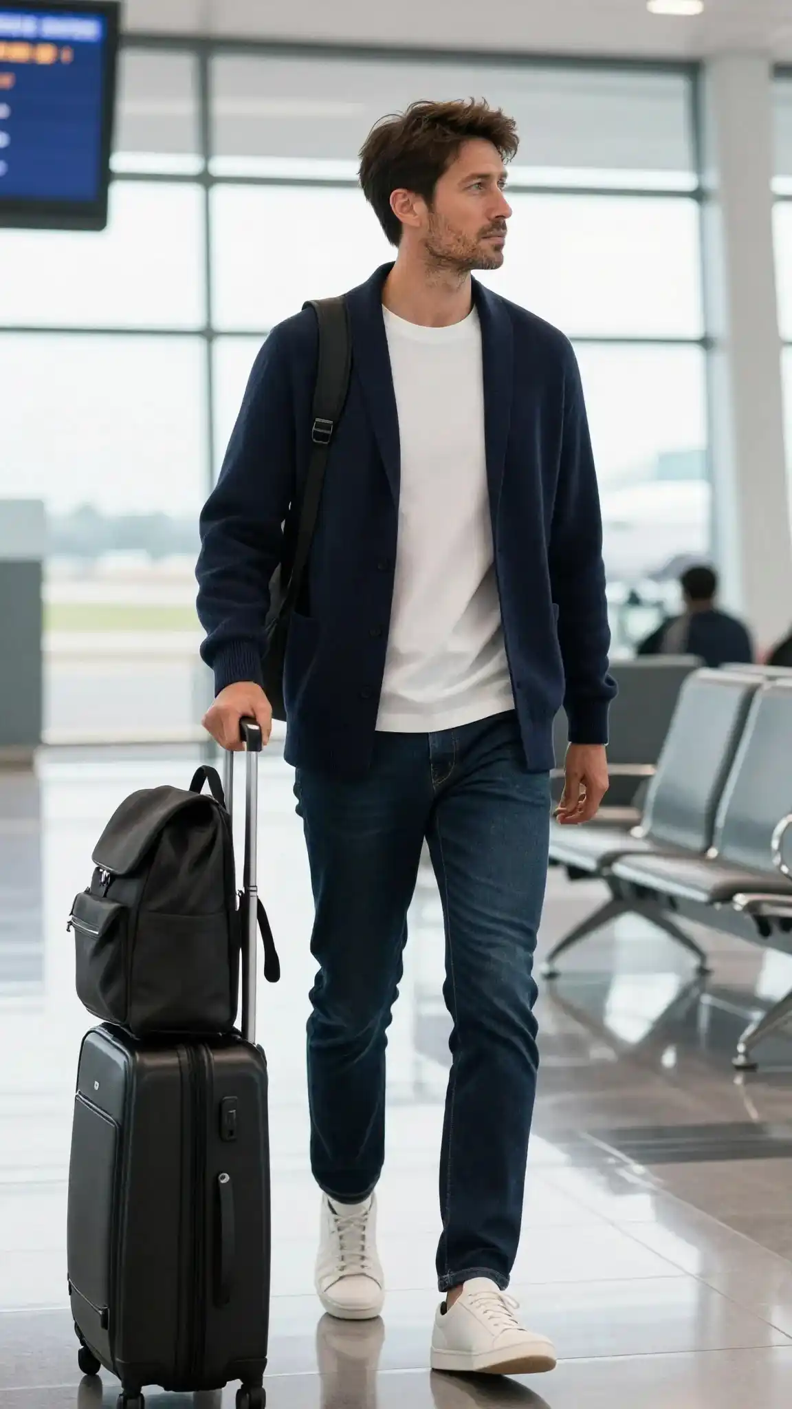 12. The Smart-Casual Blazer With Tee