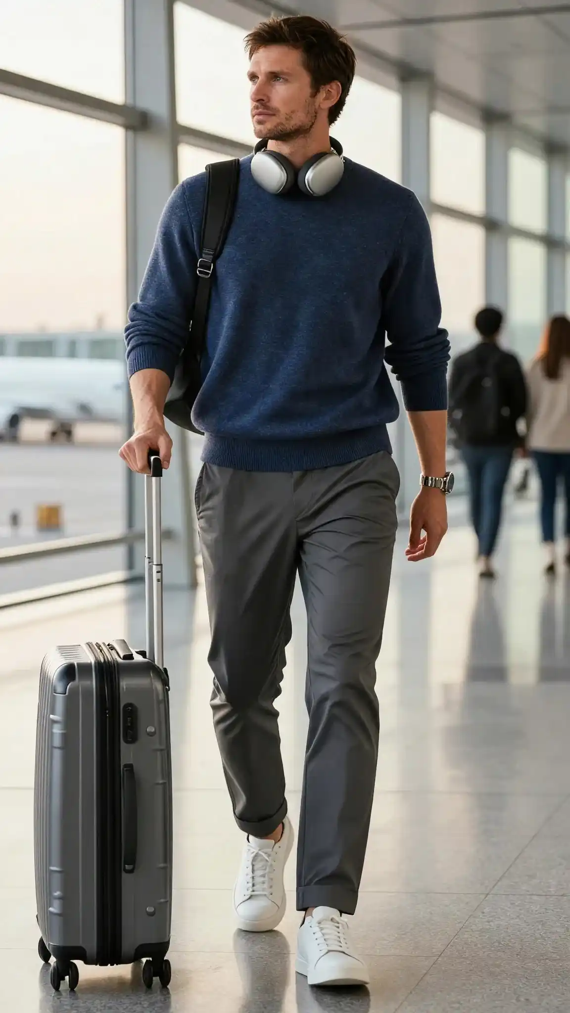 13. The Tech Chinos Merino Sweater Combo