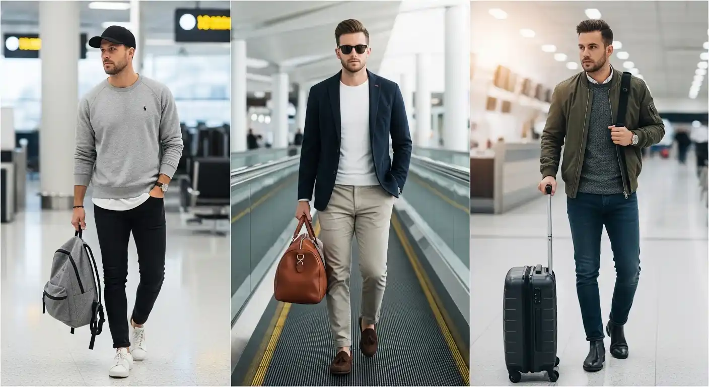 10 Airport Outfits for Men That Balance Comfort and Style 1 Airport Outfits for Men