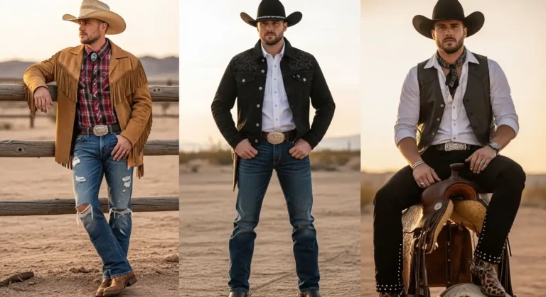 12 Bold Cowboy Outfit Ideas for Men with Modern Edge 20 Bold Cowboy Outfit Ideas for Men
