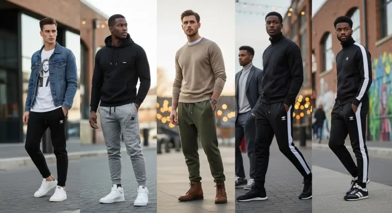 12 Mens Sweatpants Outfit Ideas That Look Surprisingly Upgrade Your Style 19 Mens Sweatpants Outfit