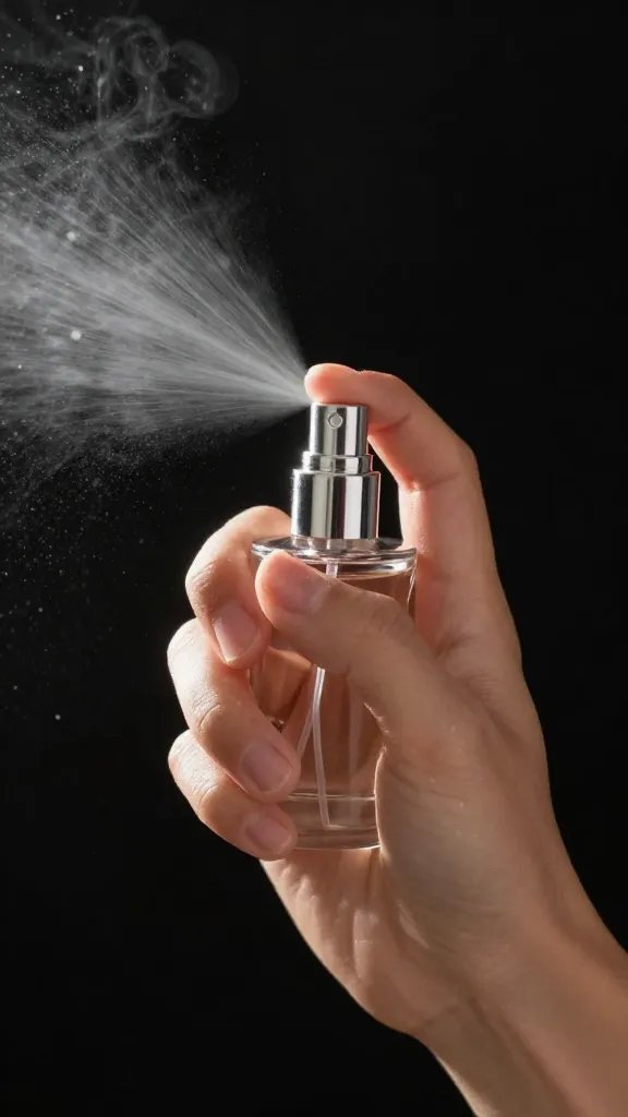 How to Apply Cologne Without Gassing Everyone Out 3 wrist pulse point misted with eau de toilette spray