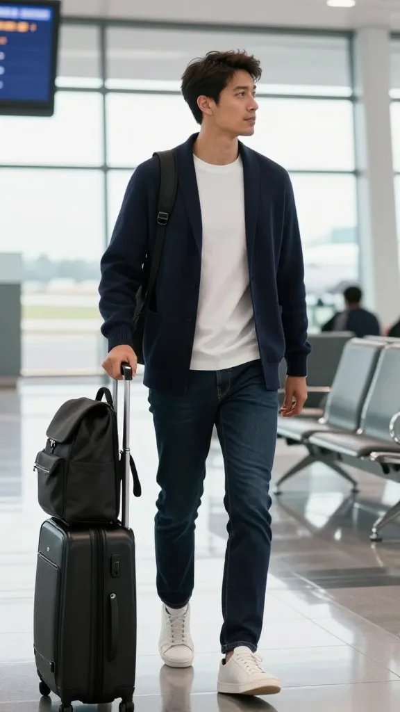 10 Airport Outfits for Men That Balance Comfort and Style 3 Item 2