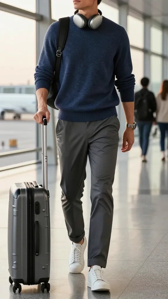 10 Airport Outfits for Men That Balance Comfort and Style 4 Item 3