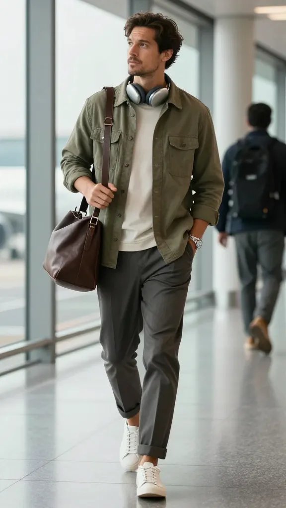 10 Airport Outfits for Men That Balance Comfort and Style 7 Item 6