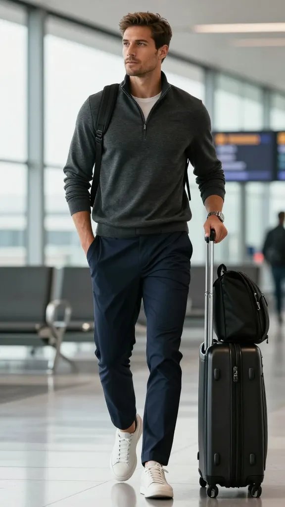 10 Airport Outfits for Men That Balance Comfort and Style 8 Item 7