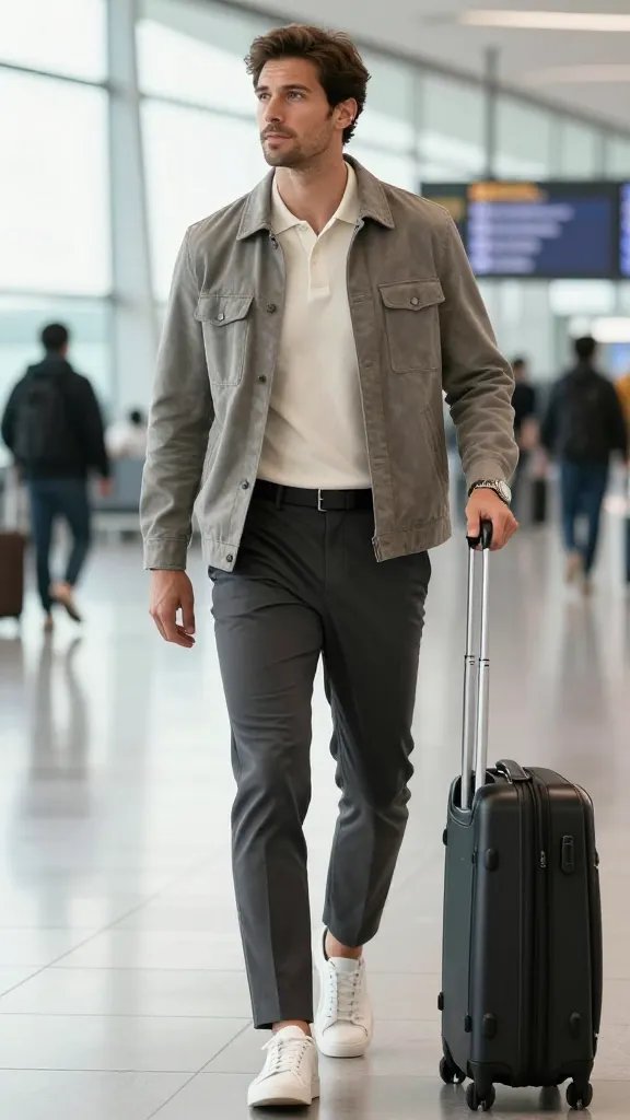 10 Airport Outfits for Men That Balance Comfort and Style 10 Item 9