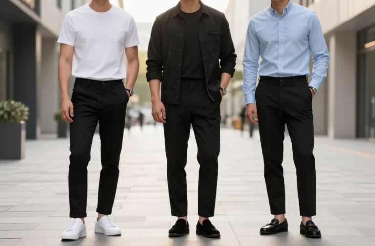 15 Stylish Black Pant Outfits Men Can Rely on That Wow 15 15 Stylish Black Pant Outfits Men Can Rely on That Wow