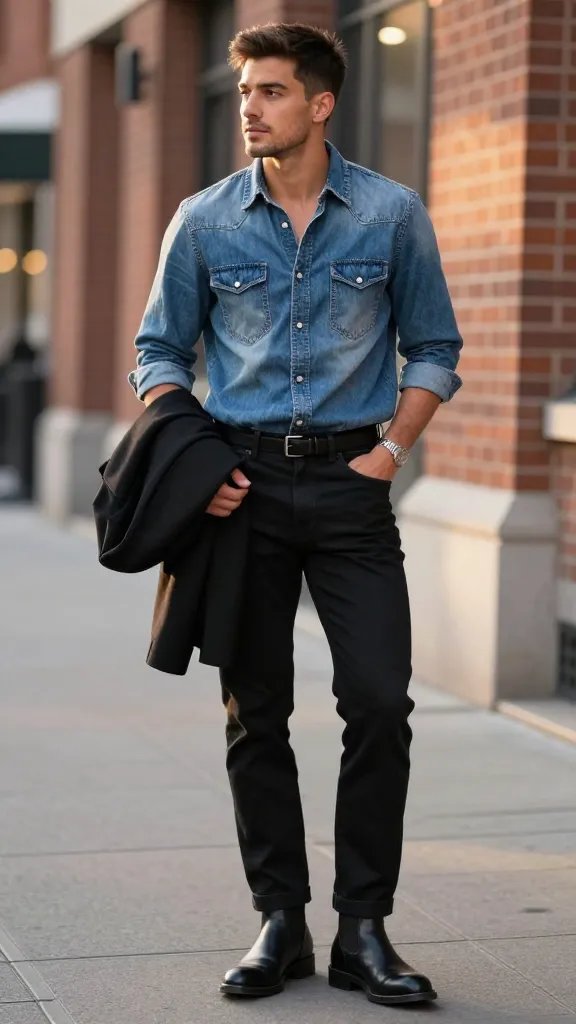 15 Stylish Black Pant Outfits Men Can Rely on That Wow 6 Item 5