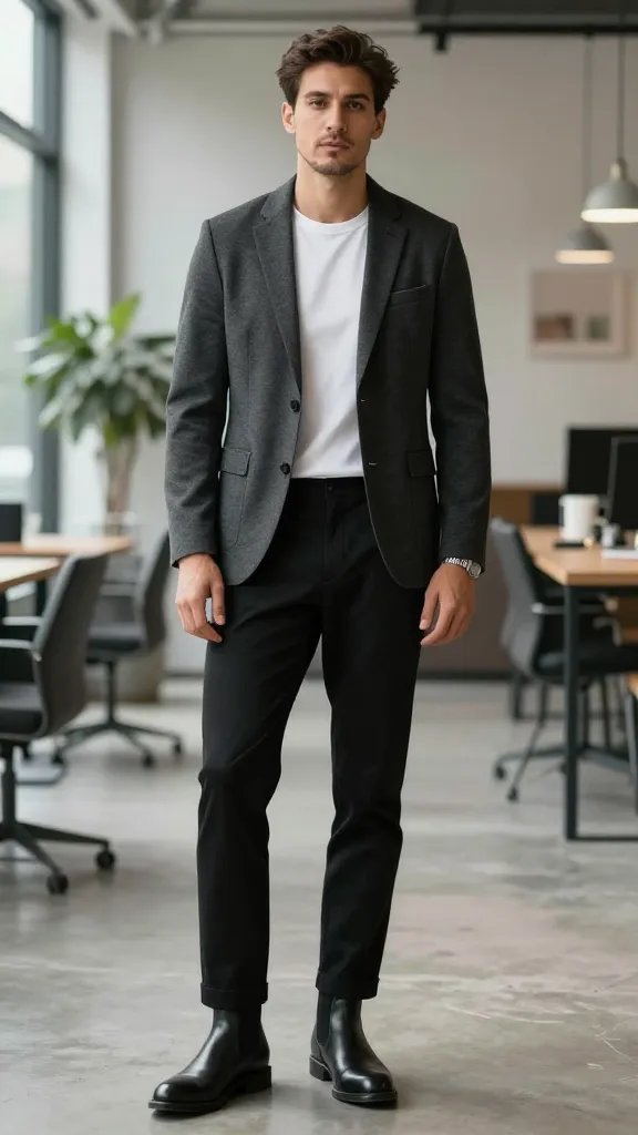 15 Stylish Black Pant Outfits Men Can Rely on That Wow 8 Item 7