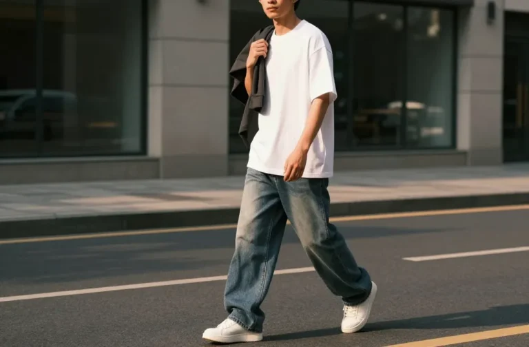 12 Baggy Jeans Outfits for Men That Feel Effortlessly Cool Now 14 12 Baggy Jeans Outfits for Men That Feel Effortlessly Cool Now