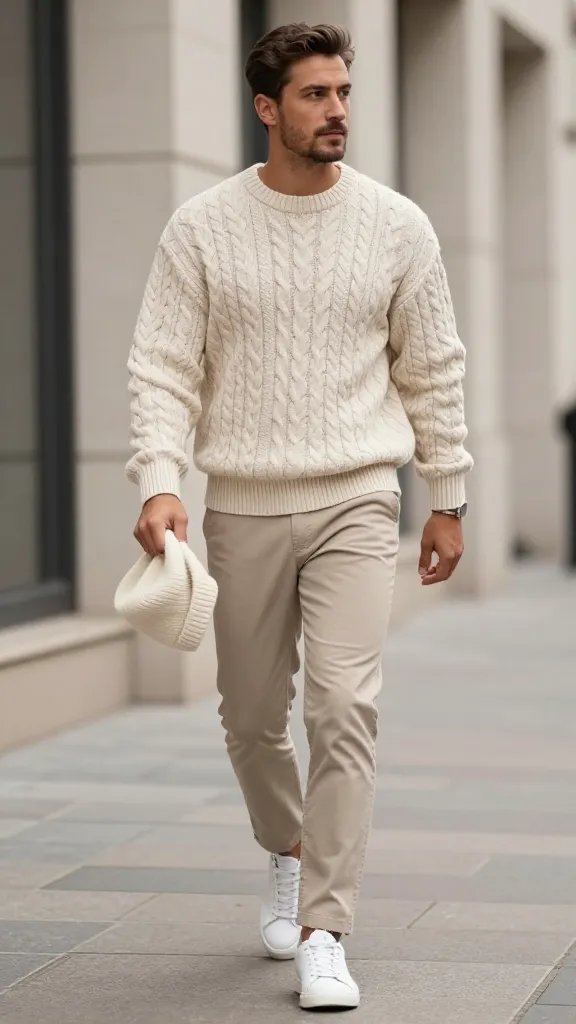 10 Cable Knit Sweater Outfits for Men That Feel Cozy and Classy Now 6 Item 5