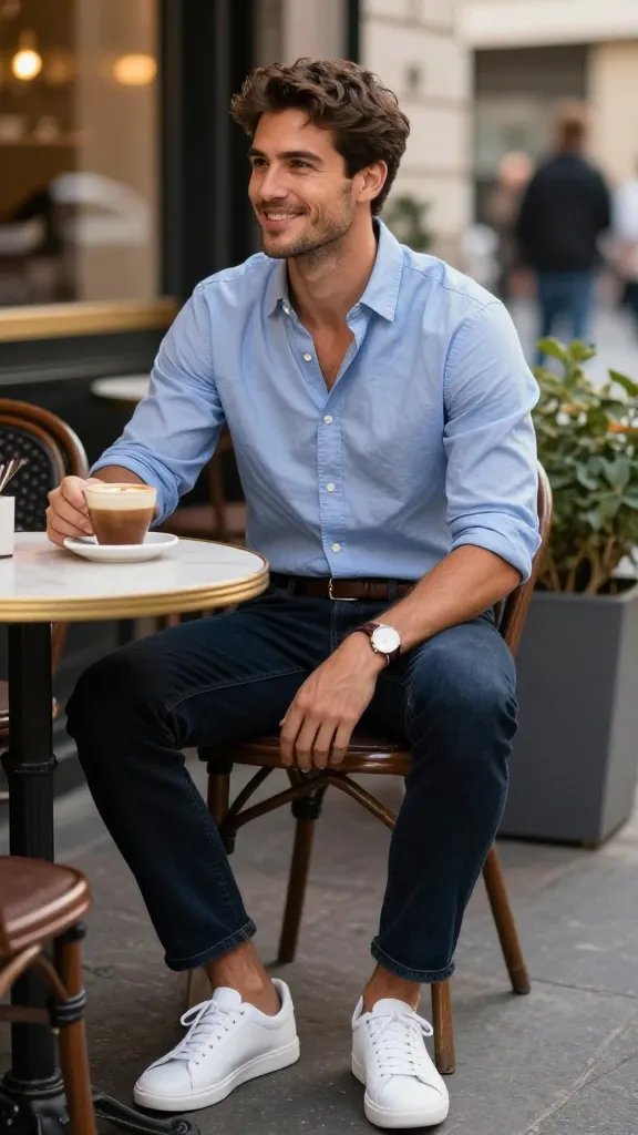 8 Coffee Date Outfits for Men That Make a Great First Impression 3 Item 2