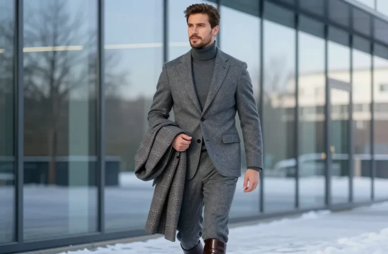9 Essential Winter Work Outfits for Men That Look Powerful