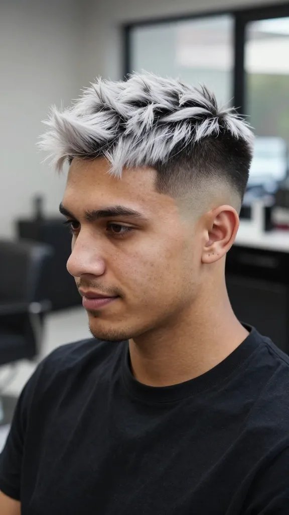 12 Stylish Frosted Tips Hair for Men You Need to Try 2 Item 1