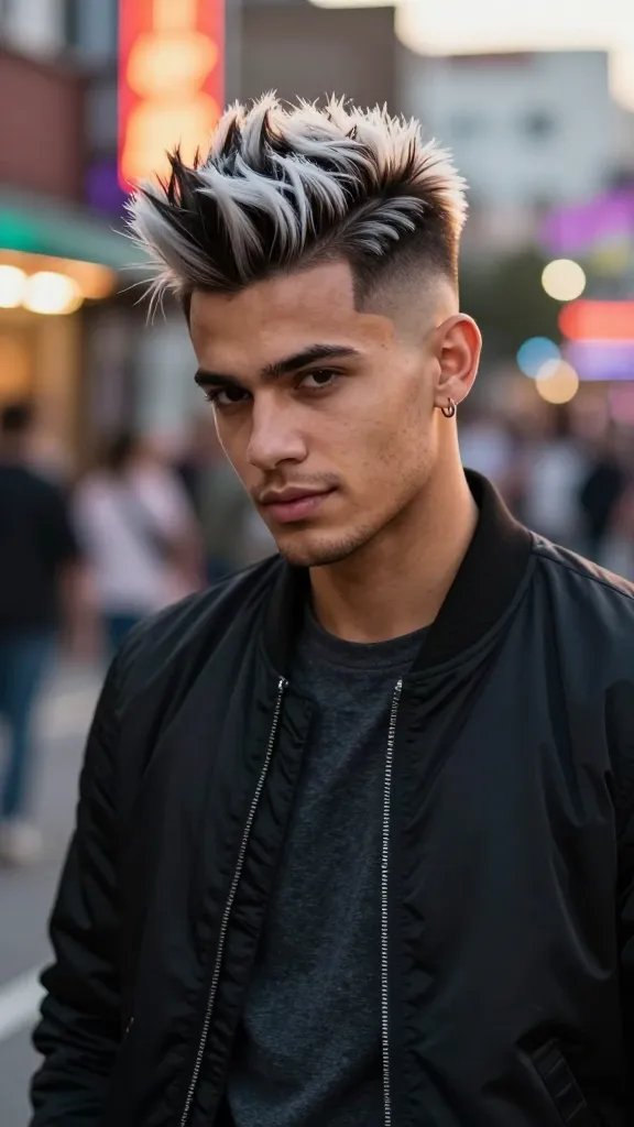 12 Stylish Frosted Tips Hair for Men You Need to Try 5 Item 4