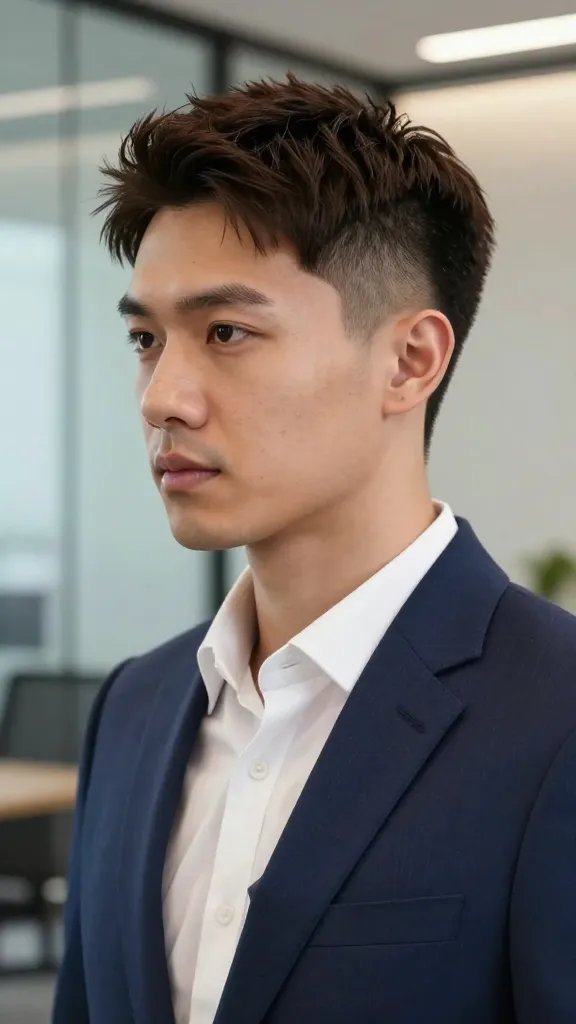 12 Stylish Professional Fade Corporate Hair Cuts for a Polished Look Now 6 Item 5