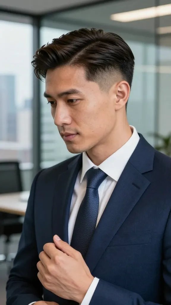 12 Stylish Professional Fade Corporate Hair Cuts for a Polished Look Now 10 Item 9