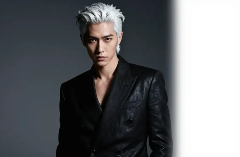 Viral 9 Stunning White Hair Men Aesthetic Looks to Copy