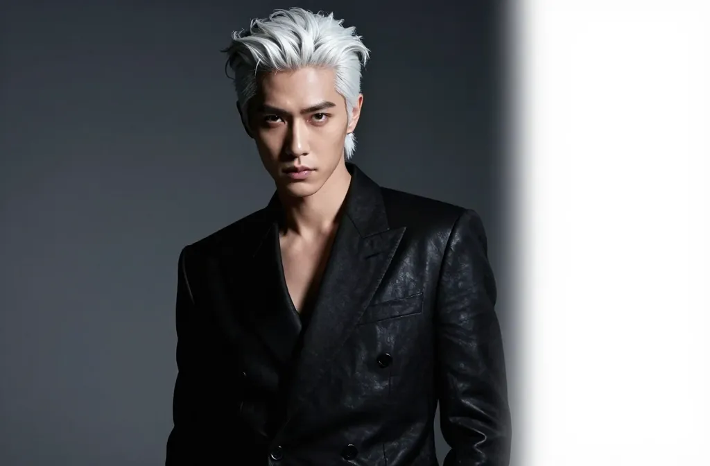 9 Stunning White Hair Men Aesthetic Looks to Copy 1 Viral 9 Stunning White Hair Men Aesthetic Looks to Copy