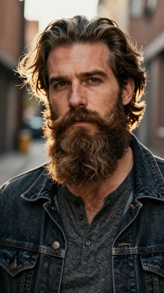 Level Up: 9 Long Beard Hairstyles for Men with Serious Style 3 Item 2