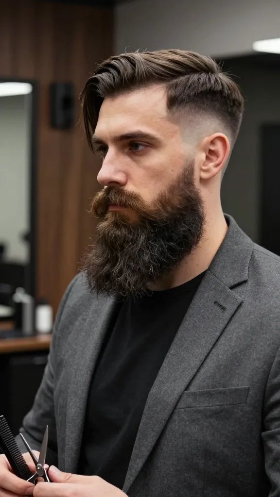 Level Up: 9 Long Beard Hairstyles for Men with Serious Style 4 Item 3