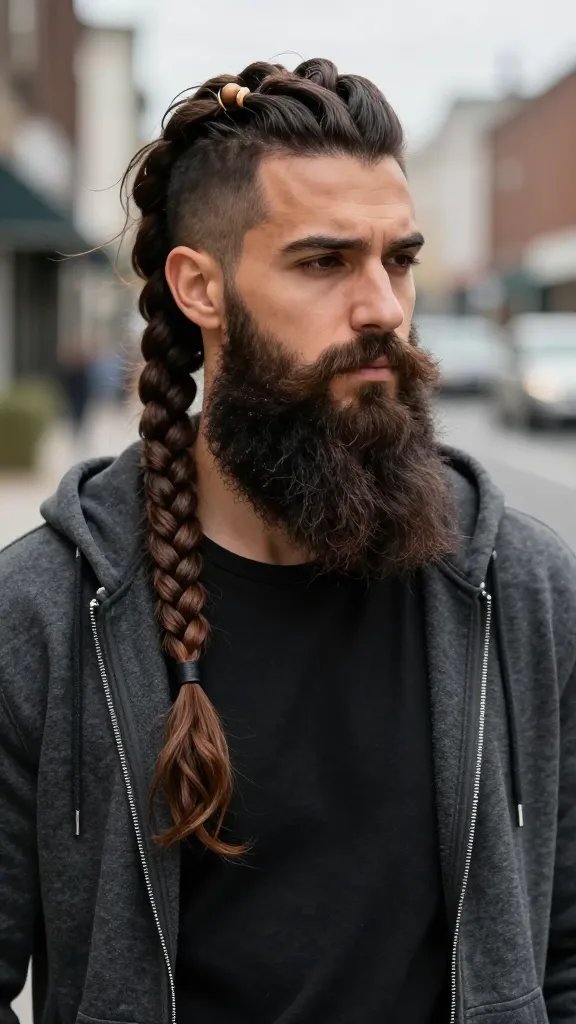 Level Up: 9 Long Beard Hairstyles for Men with Serious Style 5 Item 4