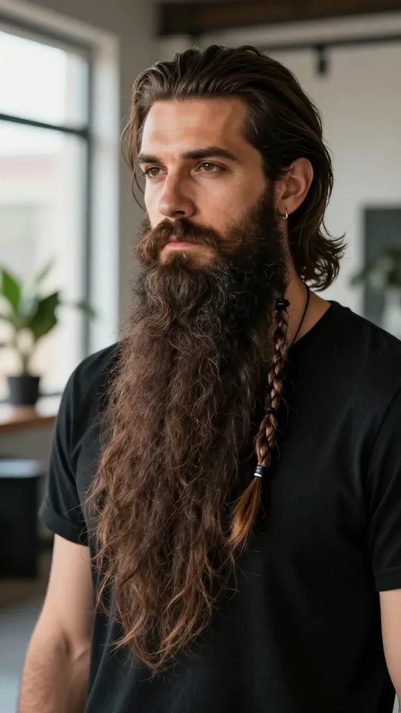 Level Up: 9 Long Beard Hairstyles for Men with Serious Style 9 Item 8