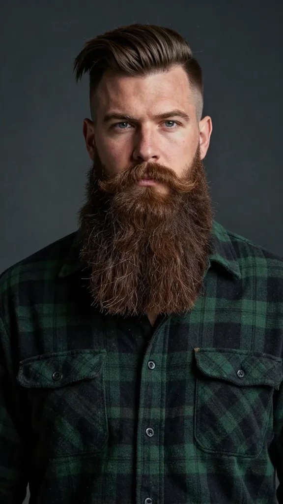 Level Up: 9 Long Beard Hairstyles for Men with Serious Style 10 Item 9