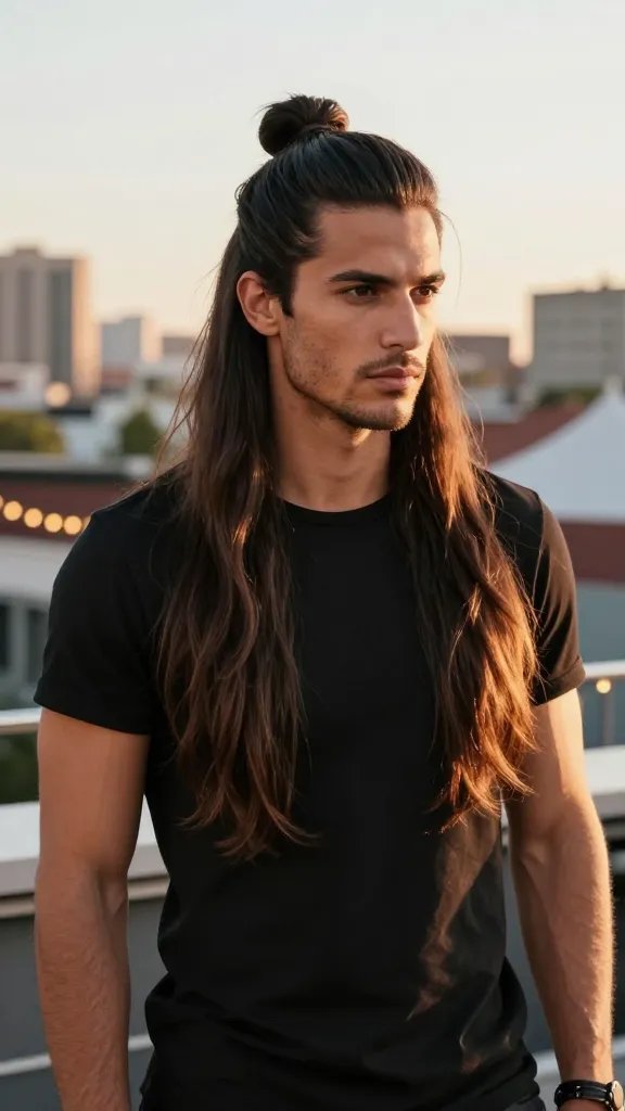 9 Bold Long Hair Men Styles That Look Powerful Today 9 Item 8