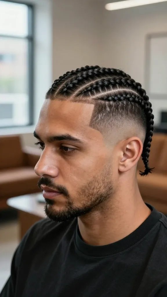10 Men's Braids Hairstyles with Undercut That Stand Out 8 Item 7