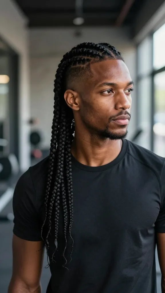 10 Men's Braids Hairstyles with Undercut That Stand Out 11 Item 10