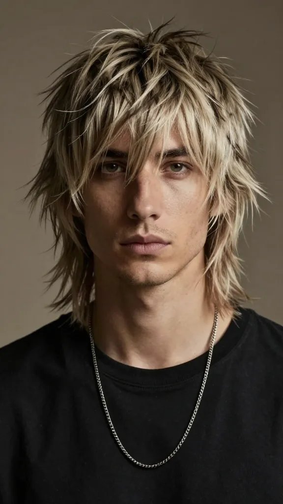 Dare to Try 9 Wolfcut Hair for Men That Look Wild and Stylish 8 Item 7