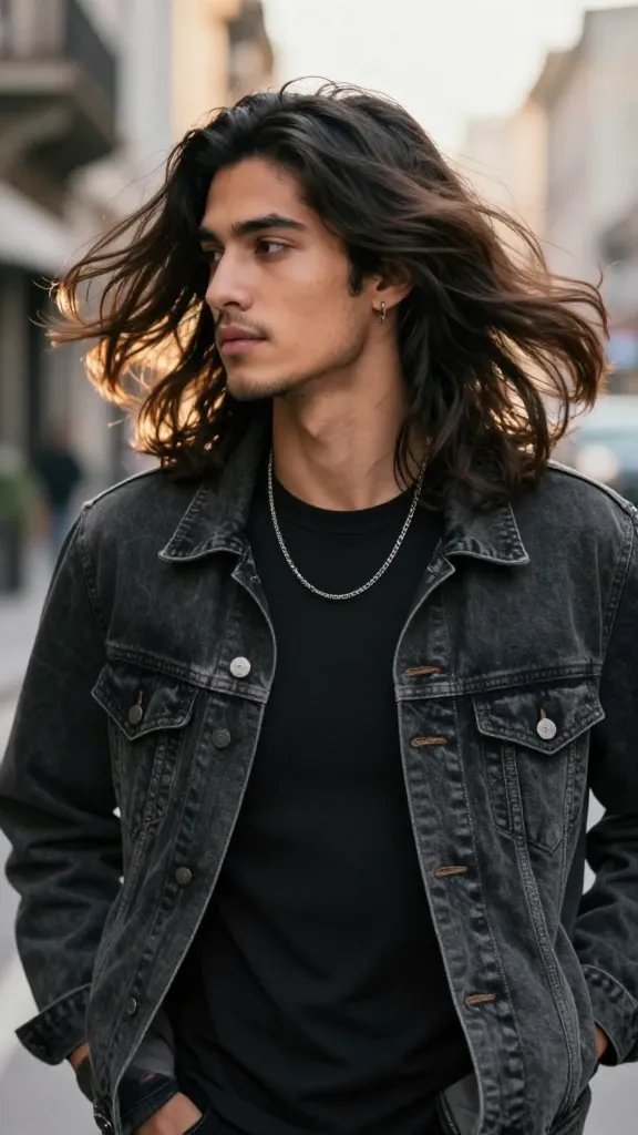 Dare to Try 9 Wolfcut Hair for Men That Look Wild and Stylish 10 Item 9